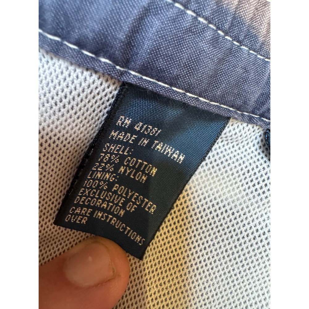 Polo Ralph Lauren Tie Dye Swim Trunks Big Pony Blue White Board Shorts Mens L - Picture 11 of 14